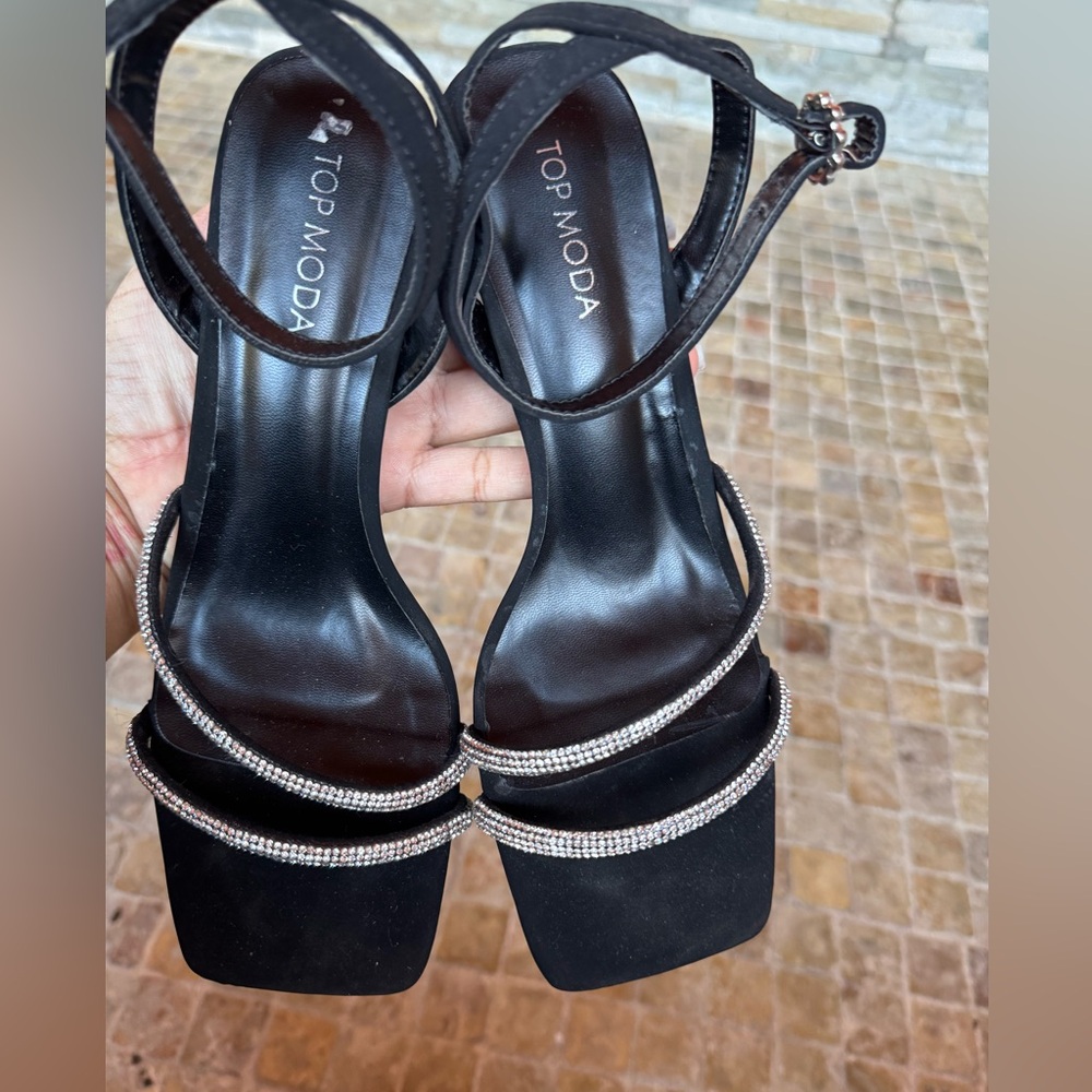 Top moda sparkling heels